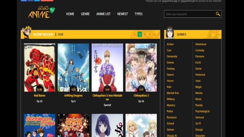 Gogoanime – Watch Online Anime Series & Shows For Free