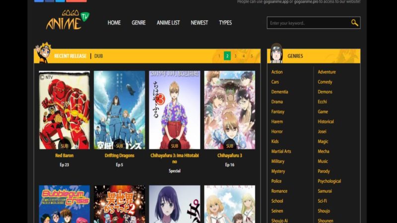 Gogoanime 2025 – Watch Online Anime Series & Shows