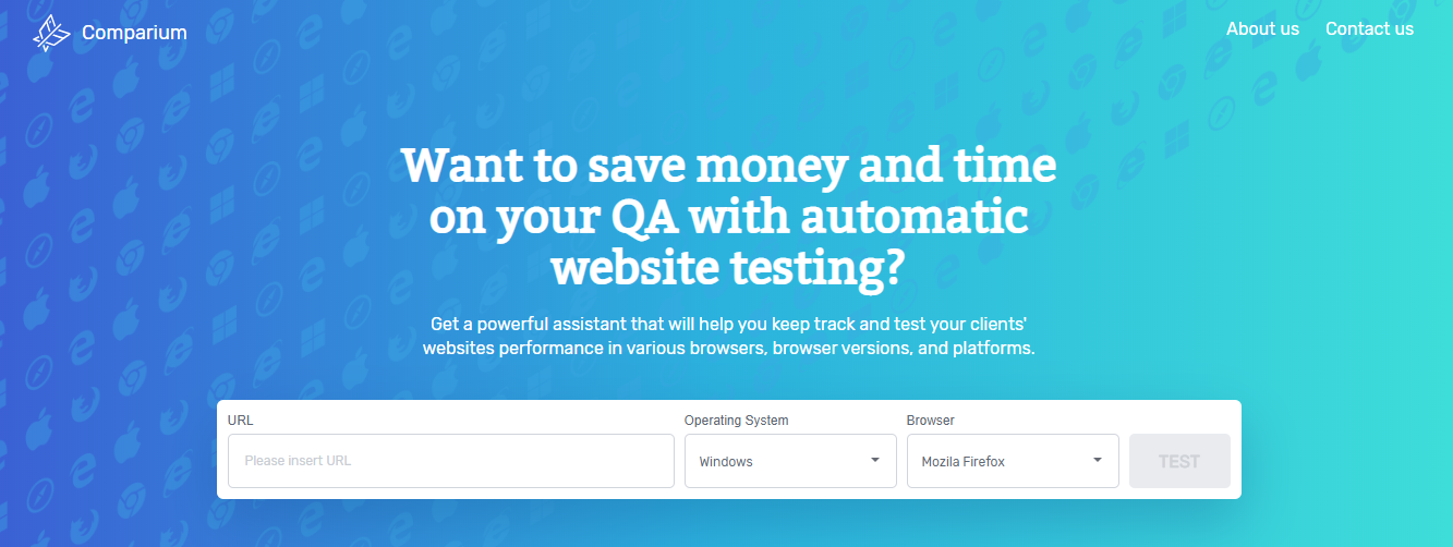 Comparium: Automated Website Testing Tool