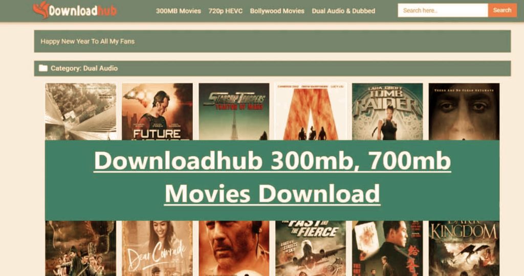 Downloadhub 2025 Watch Latest 300MB Tamil, Telugu & Hindi Movies
