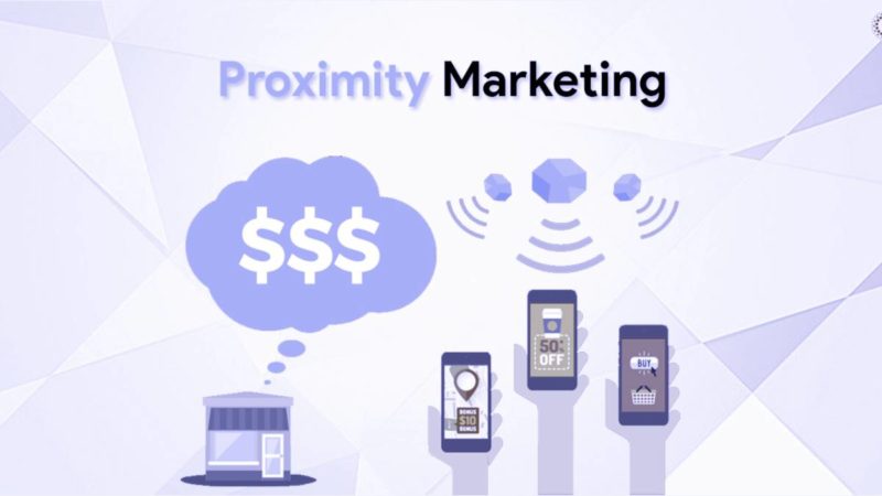 What is a proximity marketing and what is it for?