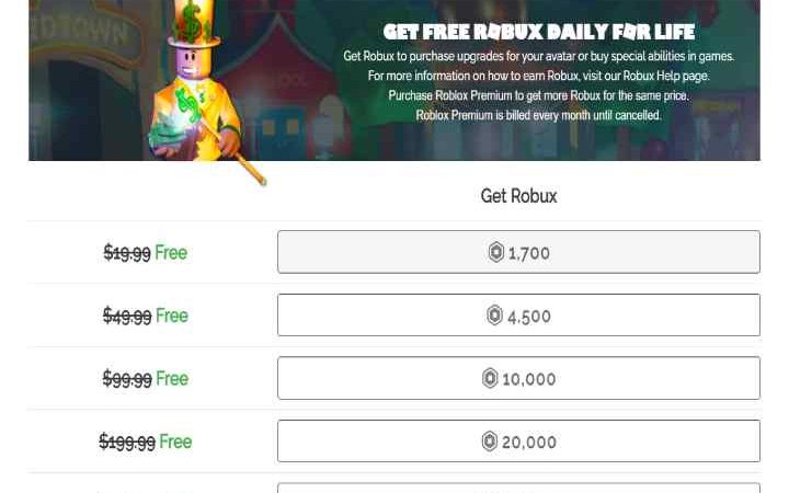 Robuxday.com – Free Online Robux Generator For Roblox
