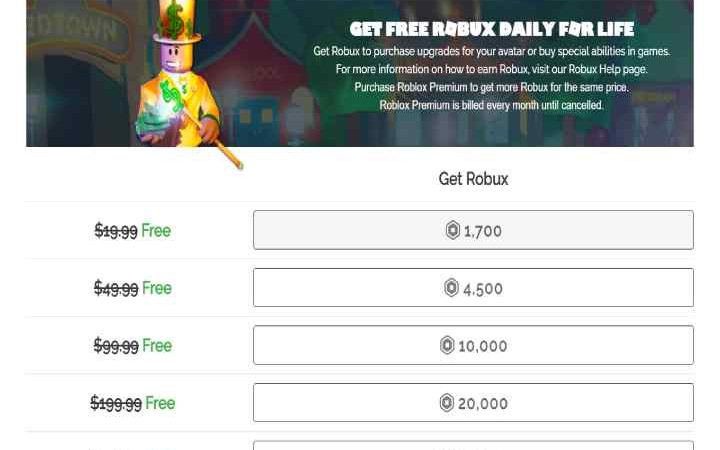 Robuxday.com – Free Online Robux Generator For Roblox