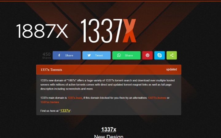 1887x Torrent 2023 – Download Movies, Games, Apps & Software Free