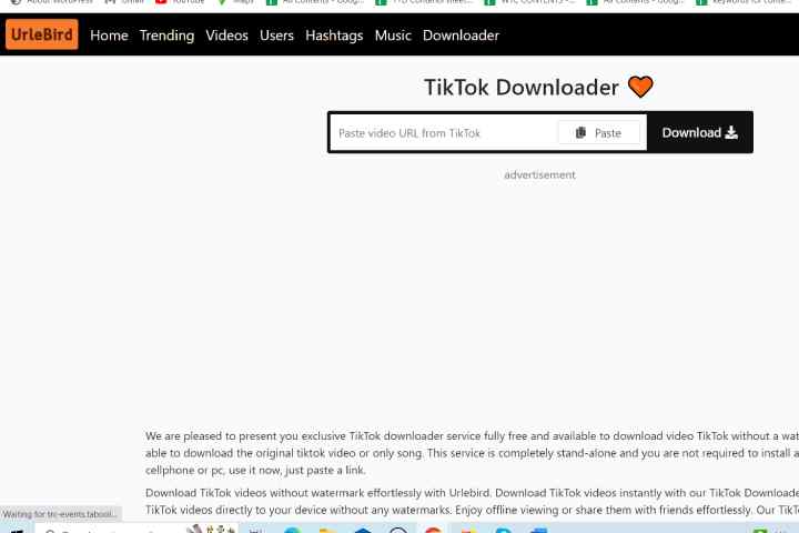 Urlebird – TikTok Online Videos Viewer For Free