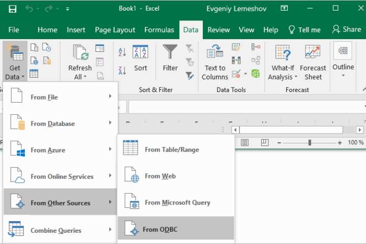 How to Connect Excel to MySQL via ODBC (1)