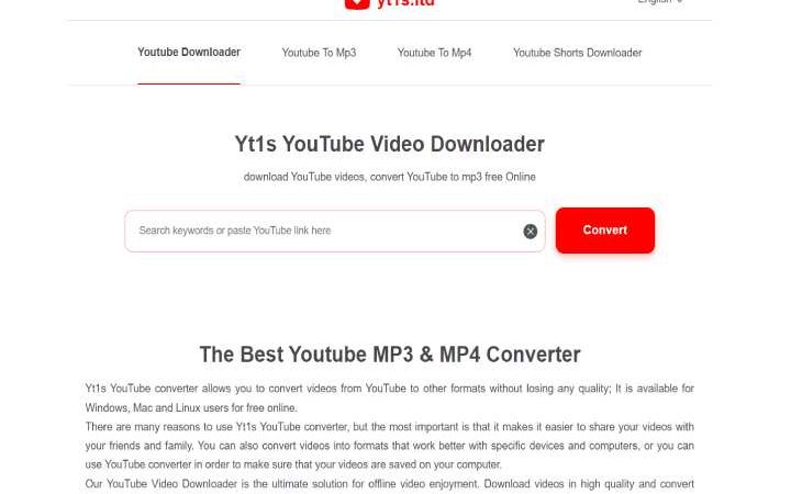 Yt1s – Free YouTube Video Downloader In 2025