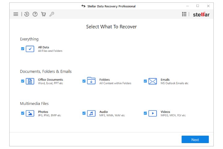 Stellar Data Recovery Professional For Windows (1)