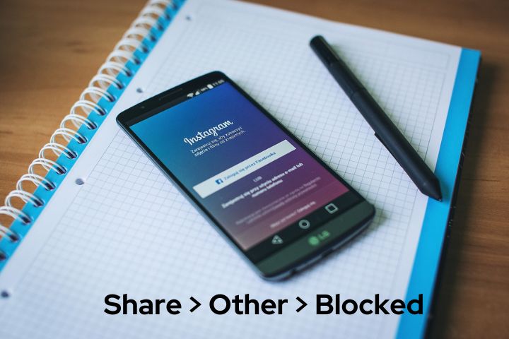Share Other Blocked On Instagram – How It Works?