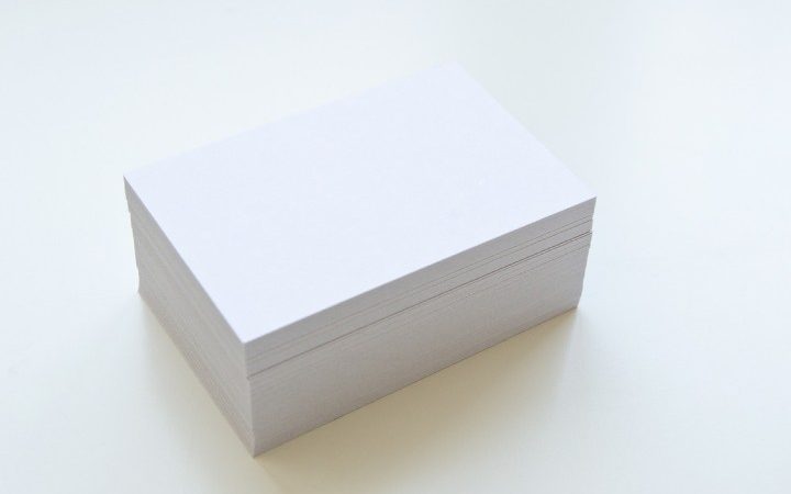 Material And Tips For Business Cards