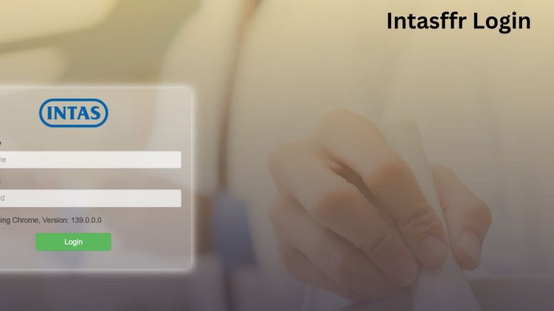 Intasffr Login: A Detailed Guide To Intas Account Login Process