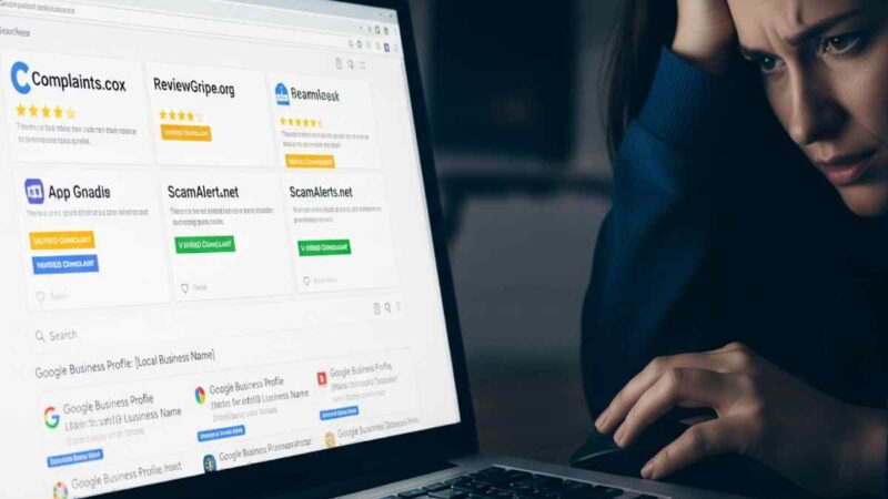 The Complaint Sites That Outrank Even Google Business Profiles