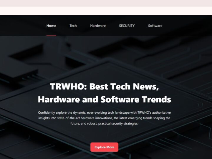 Trwho .com: Get All Tech Insights At Your Fingertips
