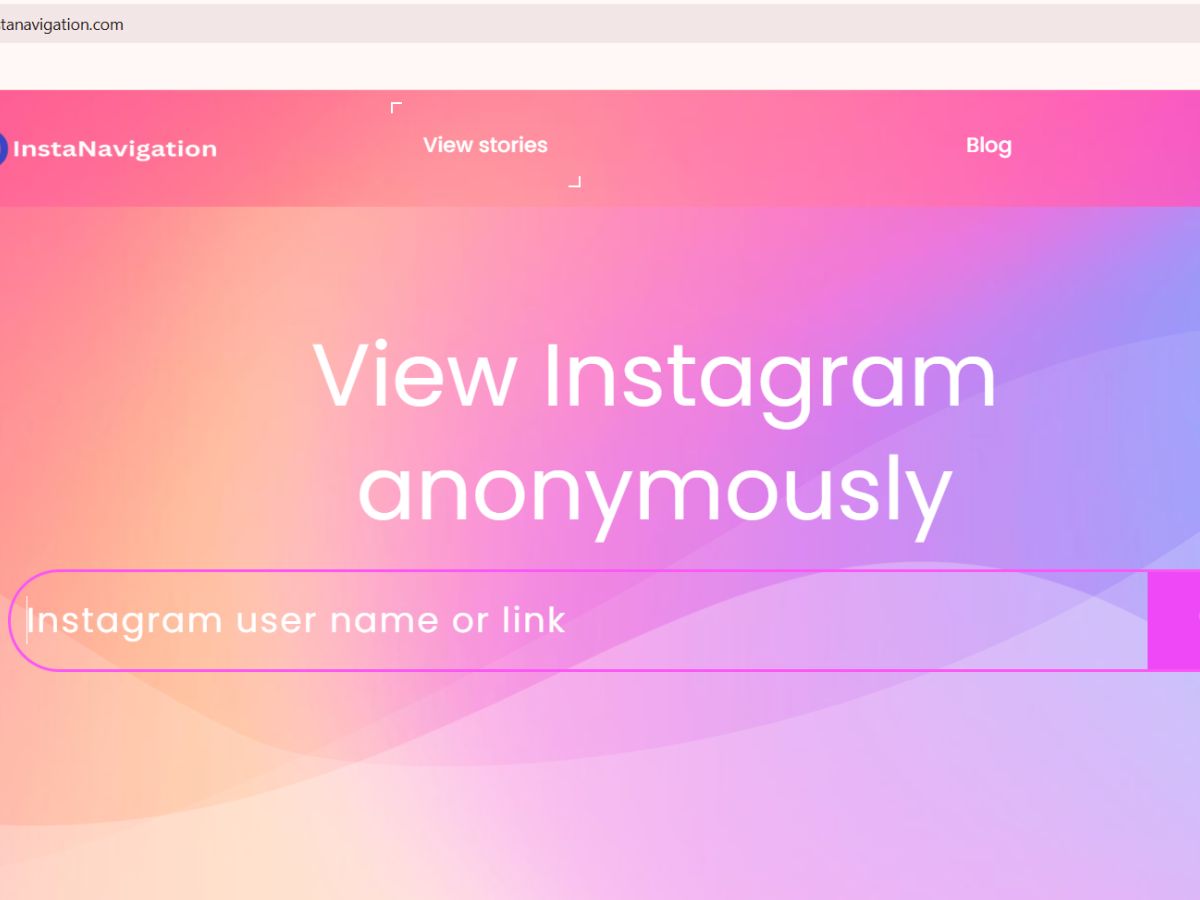 Theinstanavigation com: View Instagram Anonymously
